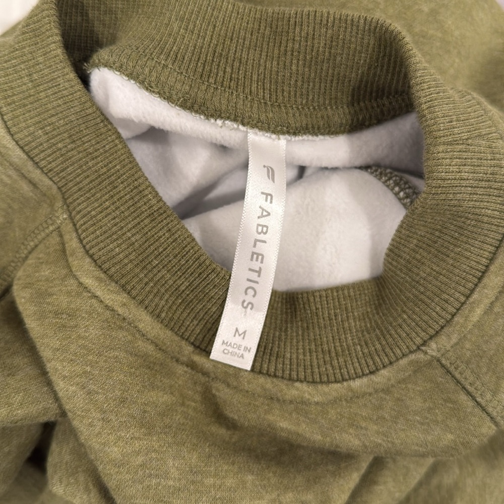 Fabletics Cozy Fleece Raglan Sweatshirt - Picture 5 of 6